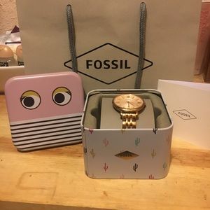Fossil jacqueline Rose Gold Watch